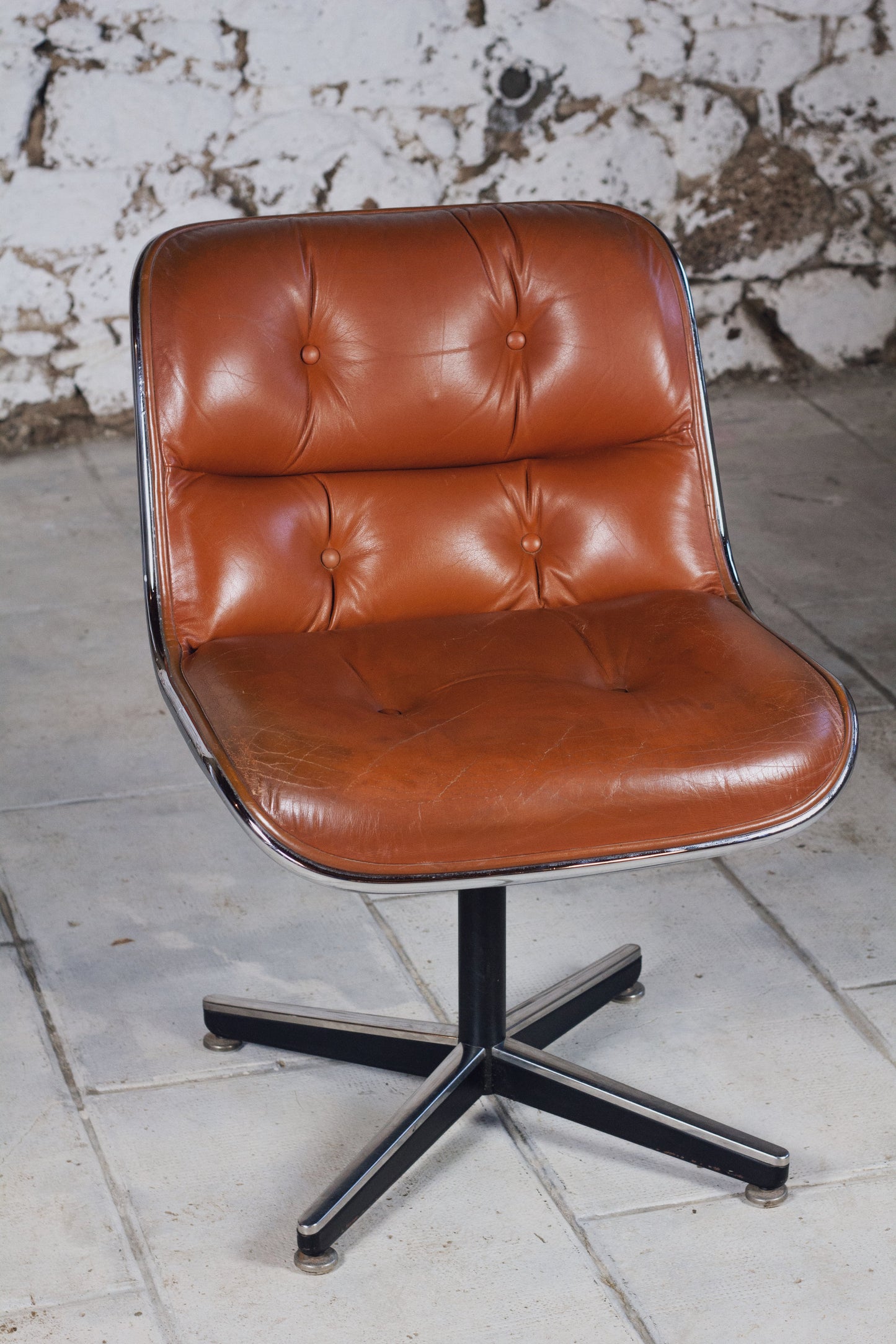 Fauteuil executive de Charles Pollock pour KNOLL