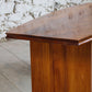 Grande table en orme massif dans le style de Pierre Chapo ou Maison Regain, 1970