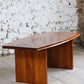 Grande table en orme massif dans le style de Pierre Chapo ou Maison Regain, 1970