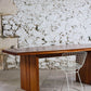Grande table en orme massif dans le style de Pierre Chapo ou Maison Regain, 1970