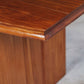 Grande table en orme massif dans le style de Pierre Chapo ou Maison Regain, 1970