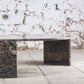 Table basse en marbre forme oeil par Roche Bobois, 1970