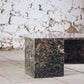 Table basse en marbre forme oeil par Roche Bobois, 1970