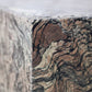 Table basse en marbre forme oeil par Roche Bobois, 1970