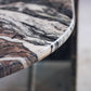 Table basse en marbre forme oeil par Roche Bobois, 1970