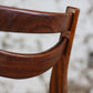 4 chaises scandinaves vintage en teck et skaï, 1960