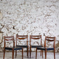 4 chaises scandinaves vintage en teck et skaï, 1960