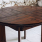 Ensemble table extensible et 5 chaises Silvio Coppola, 1970