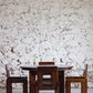 Ensemble table extensible et 5 chaises Silvio Coppola, 1970