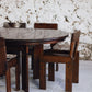 Ensemble table extensible et 5 chaises Silvio Coppola, 1970