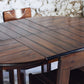 Ensemble table extensible et 5 chaises Silvio Coppola, 1970