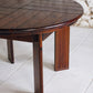 Ensemble table extensible et 5 chaises Silvio Coppola, 1970