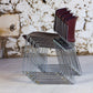 Série de 9 chaises bordeaux Max Stacker pour Steelcase, 1970