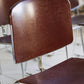 Série de 9 chaises bordeaux Max Stacker pour Steelcase, 1970