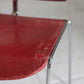 4 chaises rouges Max Stacker pour Steelcase, 1970