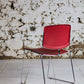 4 chaises rouges Max Stacker pour Steelcase, 1970