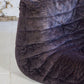 Chauffeuse d'angle Togo aubergine par Michel Ducaroy pour Ligne Roset