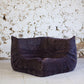 Chauffeuse d'angle Togo aubergine par Michel Ducaroy pour Ligne Roset