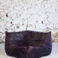 Chauffeuse d'angle Togo aubergine par Michel Ducaroy pour Ligne Roset