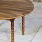 Table à rabats Louis Philippe bois tourné, XIXe siècle