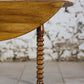 Table à rabats Louis Philippe bois tourné, XIXe siècle