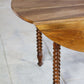 Table à rabats Louis Philippe bois tourné, XIXe siècle