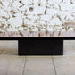 Table basse en loupe d'orme, 1970