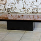 Table basse en loupe d'orme, 1970