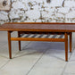 Table basse scandinave en teck par Grete Jalk, 1960