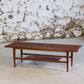 Table basse Mid-Century en teck massif par Richard Hornby pour Fyne Ladye, 1960