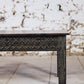 Table basse en bois sculptée indienne