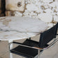 Table tulipe en marbre par Eero Saarinen pour Knoll