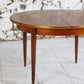 Table ronde vintage en teck, 1960