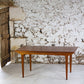 Table à manger scandinave en teck à rallonges, 1960