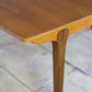 Table à manger scandinave vintage en teck, 1960