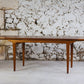 Table à manger scandinave en teck à rallonges, 1960