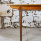 Table à manger scandinave vintage en teck, 1960