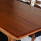 Table à manger scandinave en teck à rallonges, 1960