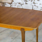 Table à manger scandinave vintage en teck, 1960
