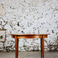Table ronde vintage extensible en teck, 1960