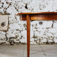 Table ronde vintage extensible en teck, 1960