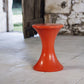 Tabouret Tam Tam orange foncé par Henri Massonnet pour Stamp, 1970