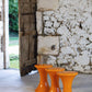 Tabouret Tam Tam orange par Henri Massonnet pour Stamp, 1970