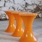Tabouret Tam Tam orange par Henri Massonnet pour Stamp, 1970