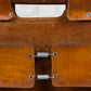 Fauteuil "safari" en cuir et bambou par Tito Agnoli, 1960