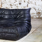 Canapé Togo noir 3 places par Michel Ducaroy, LIGNE ROSET