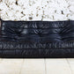 Canapé Togo noir 3 places par Michel Ducaroy, LIGNE ROSET