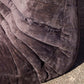 Chauffeuse 1 place Togo aubergine par Michel Ducaroy pour Ligne Roset