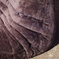 Ensemble de 3 canapés Togo en velours aubergine par Michel Ducaroy, LIGNE ROSET, 1973