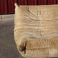 Canapé Togo 2 places en velours beige par Michel Ducaroy, LIGNE ROSET, 1973